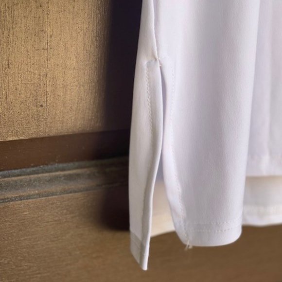 NWT Valentina white 3/4 sleeve top size 1X - Picture 3 of 6